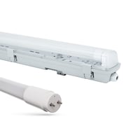 Limea H LED armatur – Inkl. 1x 18,5W 120cm T8 LED rr, IP65 vandtt, gennemfortrdet – SpectrumLED
