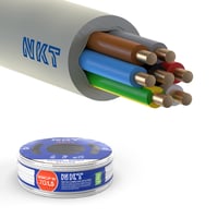 7G1,5 mm Installationskabel halogenfri, NOIKLX 90, 50 meter (i rulle) – NKT