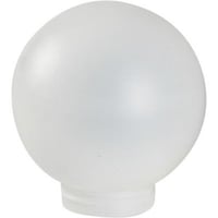 Plastkuppel opal, 150 mm, 84,5 mm gevind