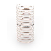 Superflex Pu R Klar Pu Slange Med Stlspiral 110 Mm Anbrud Vakuum: 15 Temperatur 40c Til 90c Pr. Meter