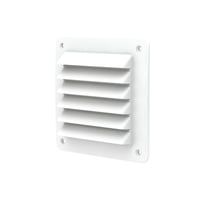Fresh murrist, 150 x 150 mm, plast, hvid