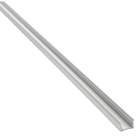 #2 - PROFIL-U Lav skinne til ledstrip/ledbnd, alu, 2 meter