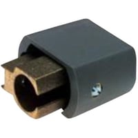 Jorddåse til montering over jord, på jordspyd 12-16 mm. Med skrue forbindelse og plast kappe, for kobber og galvaniserede jordspyd