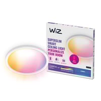 WiZ SuperSlim plafond, Color, 43, 118lm, 22W, WiFi/Matter, hvid