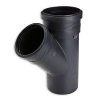 Quiet lyddæmpende afløbs grenrør 160/110 mm, 45 °