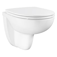 GROHE Bau Ceramic væghængt toiletskål m/sæde, alpin-hvid