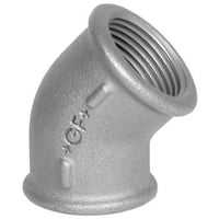 Galvaniseret vinkel 45 m. mf/mf - " x "