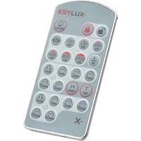 Esylux Mobil-PDI/MDI Fjernbetjening, 100 x 50 x 9 mm, Slv/Blmetallic