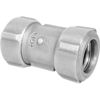 GF GEORG FISCHER Primofit kobling lige, Galvaniseret for 1