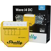 Shelly Qubino Wave i4 DC, 4 kanls inputmodul (5-24VDC) billede