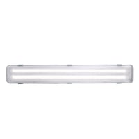 Billede af Works IP65 LED armatur, 2 x T8 LED-rr maks. 9W (LED-rr medflger), gr - Nordlux