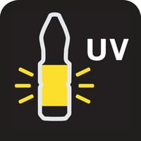 Wiha Y-slagbits, 50 mm, gul, 1/4", TORX T20 - 5 stk