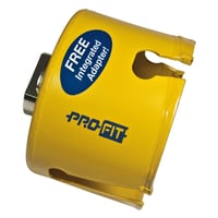 13: ProFit Multi Purpose HM hulsav med adaptor, 102 mm - Wareco