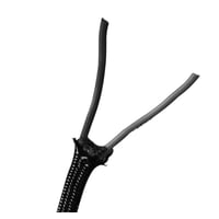 Billede af Stofledning VDH 2x0,75 sort S100 - 100 meter