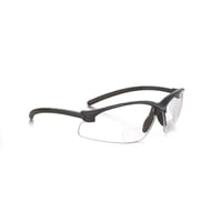 Univet brille 552 m. sort stel, klar linse & styrke i læsefelt + 1.5