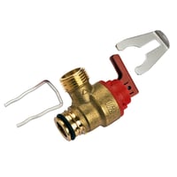 Sikkerhedsventil, 3 bar t/gas/el/hyd.mod.