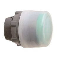 Trykknap med siliconekappe, grn - Harmony XB5, 22 mm