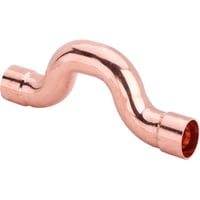Lodde overbjning m. muffe/muffe, 18 x 18 mm (18 mm)