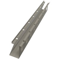 Flexi 110 x 175 x 1490 mm sokkelaffugter m/bund, u/udl?b/rist