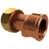 Kemper forskruning, 3/4" omløber, 1/2" muffe, rødgods