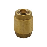 Kontraventil 1" Messing, Muffe/Muffe