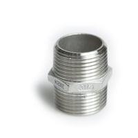 Brystnippel 2´´. Maskinbearbejdet. Rustfri AISI 316