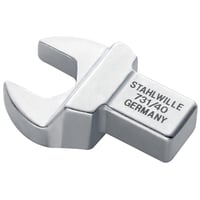 Gaffel indstik 731/40, 17mm, 14x18mm