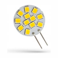G4 LED pære, 1,2 W, 12 V, 3000 K, ikke dæmpbar