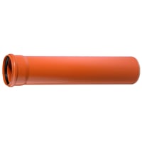 PVC-kloakrør 160x3000mm SN4 - flerlagsrør, EN13476-2. Ostendorf