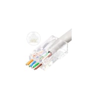 Lanview - Netværk-konnektor - RJ-45 (han) - UTP - CAT 6 (pakke med 50)
