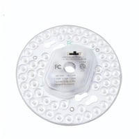 13 cm / 18W LED indsats med linser, Flicker free, Valgfri CCT, erstat G24, cirkelrr og kompaktrr - Ikke dmpbar