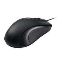 Wired optical USB-C mouse, 3 buttons, 1200 DPI, black