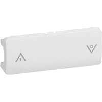 FUGA, Tangent til IHC Wireless batteritryk, kombi enheder mfl., hvid samt t?nd/op og sluk/ned symboler - Lauritz Knudsen