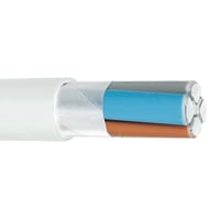 14: 5G25 mm Aluminiums installationskabel (massiv sektorformet leder), AXQ-AL-M, afmlt pr. meter (klippes) - Nexans