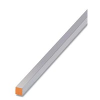 N-samleskinne, 3 x 10 mm, 1 meter, slvfarvet
