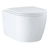 Start Round Ceramic, vghngt toilet, hvid
