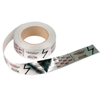 DEVI alu-tape til varmekabel med tekst, 38 mm, 50 m