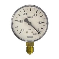 manometer, 63 mm, 1-0b, 1/4" rrgevind, nedad