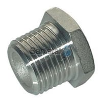 Billede af Nippelmuffe 1/2-3/8'' forkromet messing