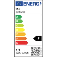 QPAR111 GU10, LED-lyskilde, slv, 12,5W, 3000K, CRI90, 60