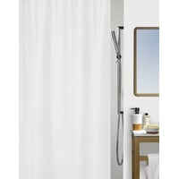 Badeforhng 120-200cm Bio hvid billede