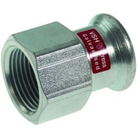 Vsh Xpress Fz press overgang, 22 mm x 3/4" muffe, M-bakke