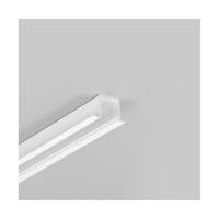 Aluprofil SMART-IN10 AC2/Z - Hvid lakeret, indbygget, LED skinne
