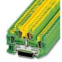 Jordleder-etageklemme, fjederkrafttilslutning, 0,08 mm2 - 4 mm2, grn/gul