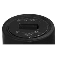 AVK prop, 80 mm, sort, tekst "VAND - AVK", til fast gadedksel (restsalg)