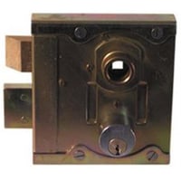 Gitterportls 5908-ii-v, 69 mm dornml, gulkromateret – ASSA ABLOY