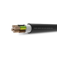 Installationskabel Blackflex B2ca, halogenfri, 90°C, 4G2,5 afmåling - pr. meter