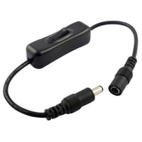 Billede af Afbryder med DC stik - 12V/24V (120W/240W) - Input: 12V-24V