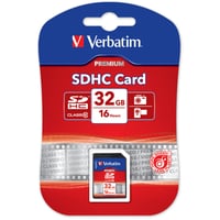 6: Verbatim hukommelseskort, SDHC, 32GB, Secure Digital Hj-kapacitet,