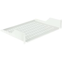 Lanview 19" 2U fast hylde 350 mm dybde hvid